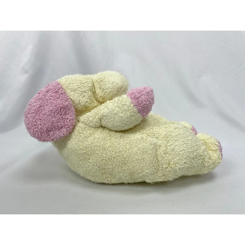 Ty Dogbaby Pillow Pals Yellow Plush Rattle Puppy Dog 12